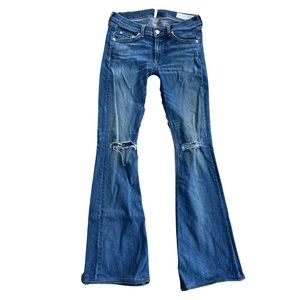 Rag & Bone Fit to Flare Jeans Sz 25